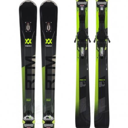 Volkl RTM 84 WIDERIDE XL set + vázání lyže