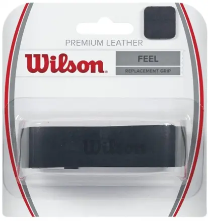 Omotávka Wilson Premium Leather Grip, black